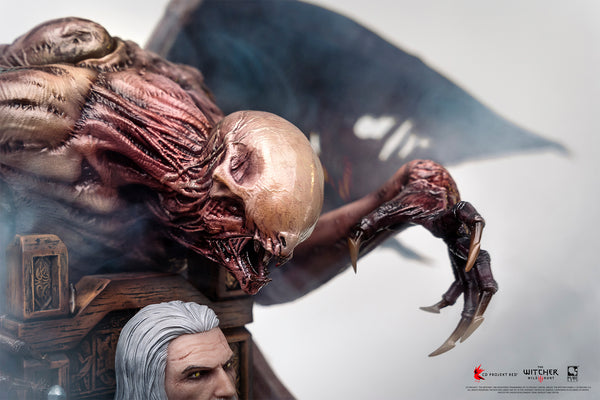 The Witcher 3: Wild Hunt Geralt 1/4 Scale Deluxe Statue Exclusive Edition