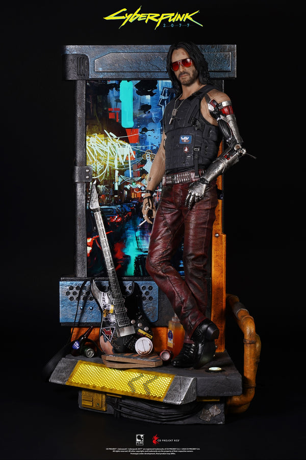 Cyberpunk 2077 Johnny Silverhand 1/4 Scale Statue