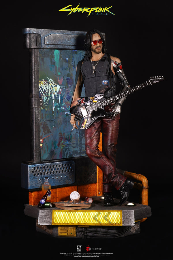 Cyberpunk 2077 Johnny Silverhand 1/4 Scale Statue