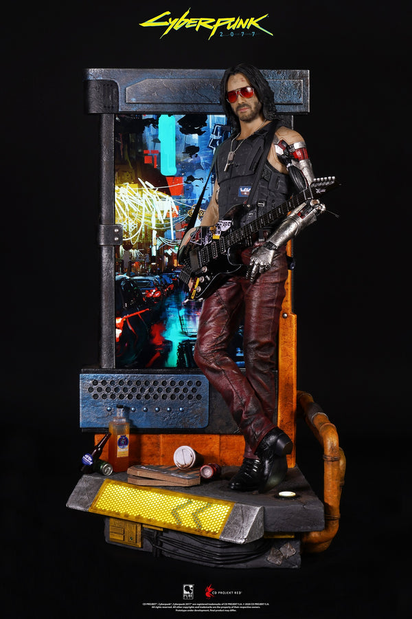 Cyberpunk 2077 Johnny Silverhand 1/4 Scale Statue