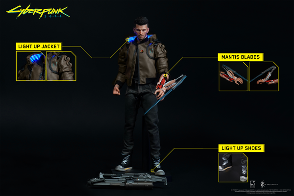 Cyberpunk 2077: V Male 1/6 Articulated Figure