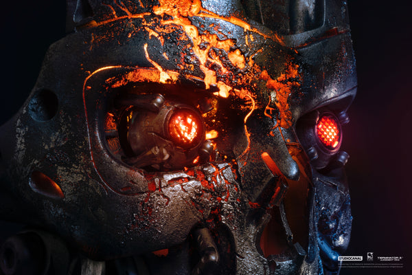 Terminator 2 Battle Damaged T-800 Art Mask Exclusive Edition